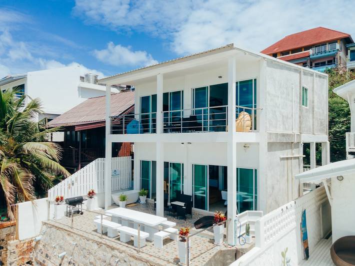 Chalet para 12 personas, con balcón y vistas al mar - 1