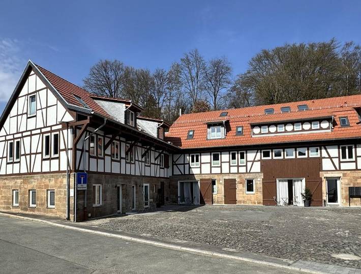 Ferienwohnung für 3 Personen, mit Terrasse und Garten