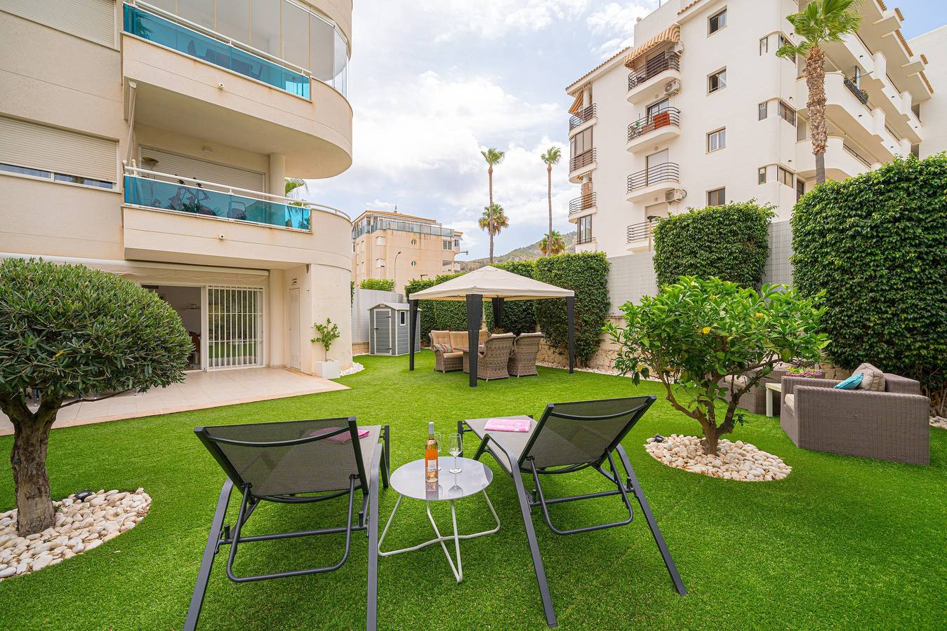 Hel leilighet, Ferieleilighet for 6 personer med barnebasseng in L'Albir, Albir