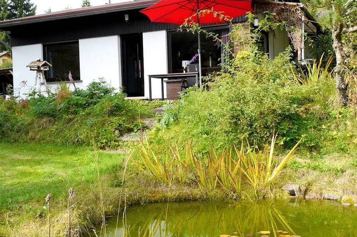 Ferienhaus für 3 Personen, mit Terrasse