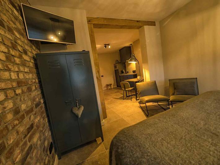 Estudio entero, Estudio para 2 personas con jardín in Limburgo (Países Bajos)