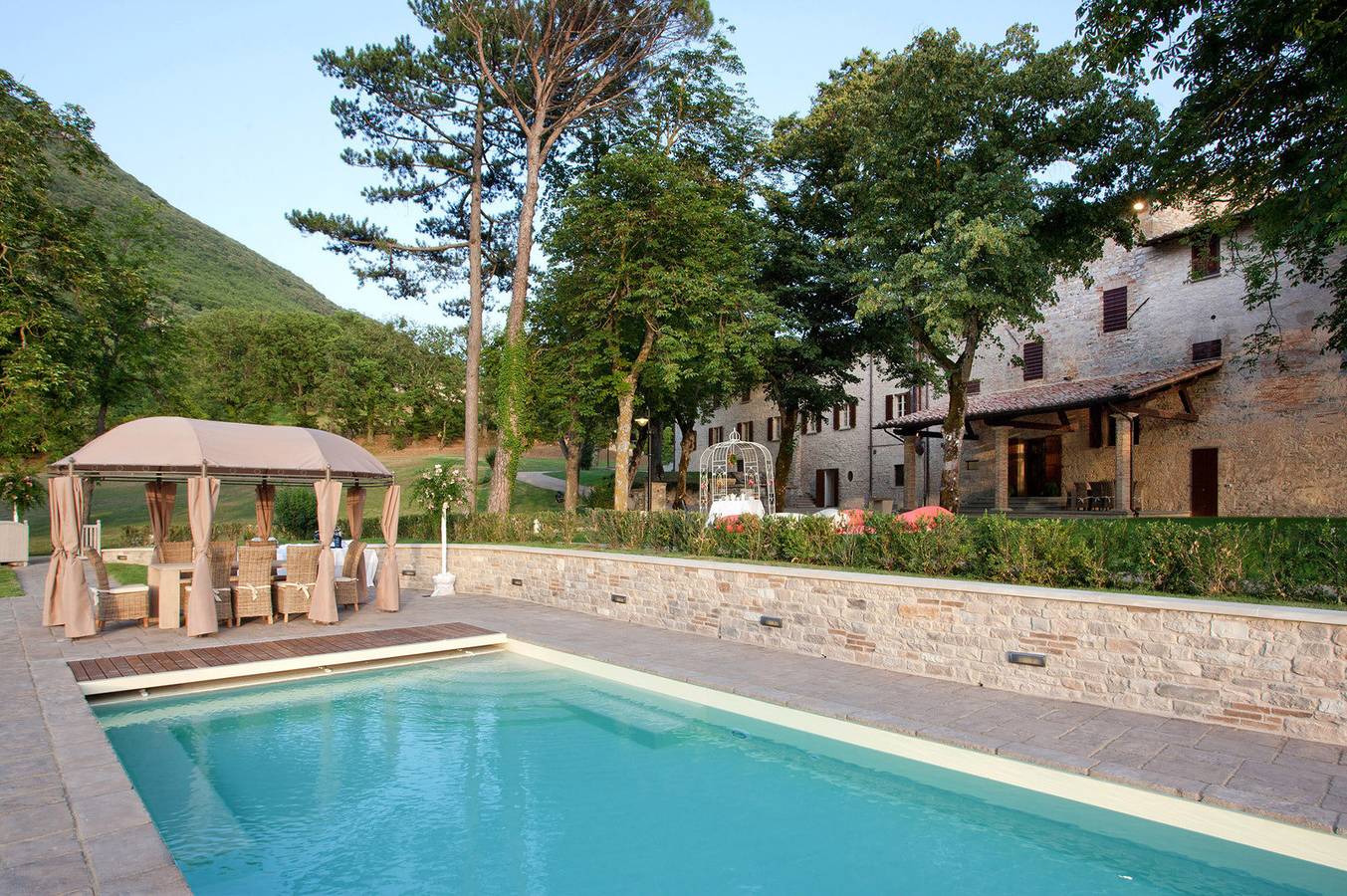Villa Benveduti in Gubbio, Umbria