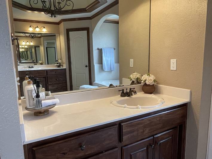 Vacation rental for 10 people, with balcony and yard in Amarillo