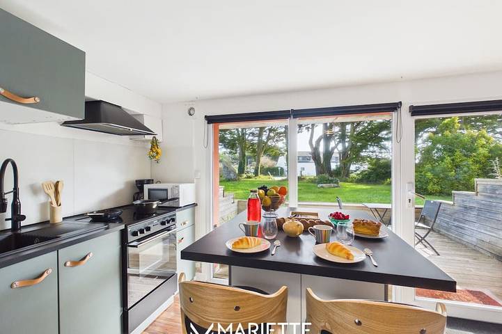 Appartement de vacances pour 2 personnes, avec jardin