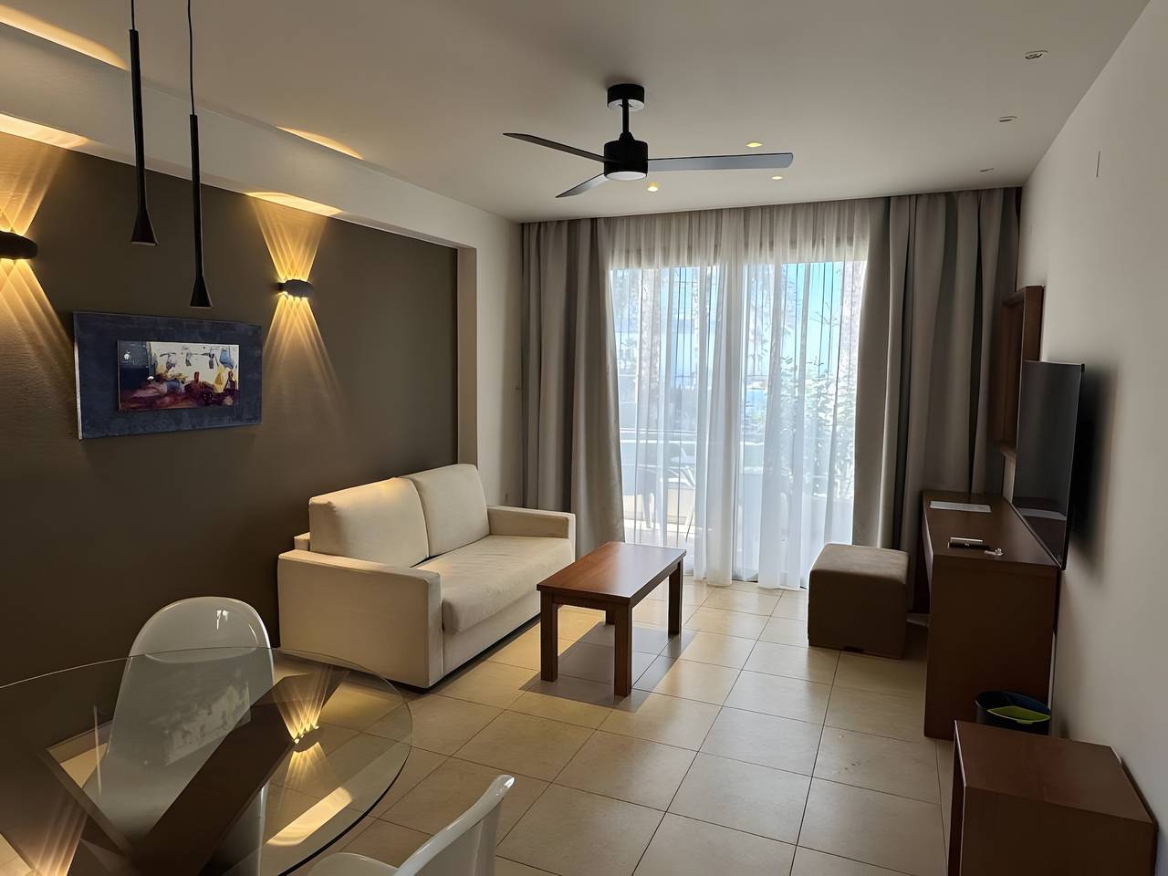 Villa 'Eén Slaapkamer met Uitzicht op het Zwembad', Wi-Fi en Airconditioning in Malia, Iraklio-Heraklion en omgeving