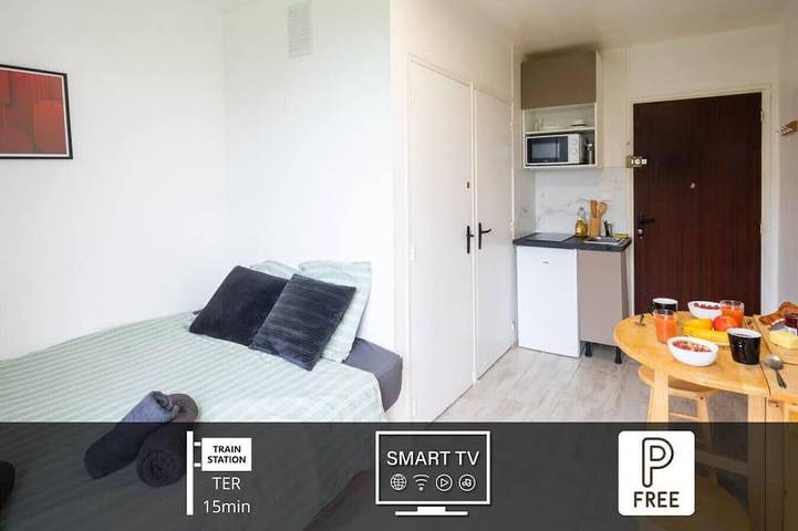 Apartamento de vacaciones para 2 personas, con balcón - 1
