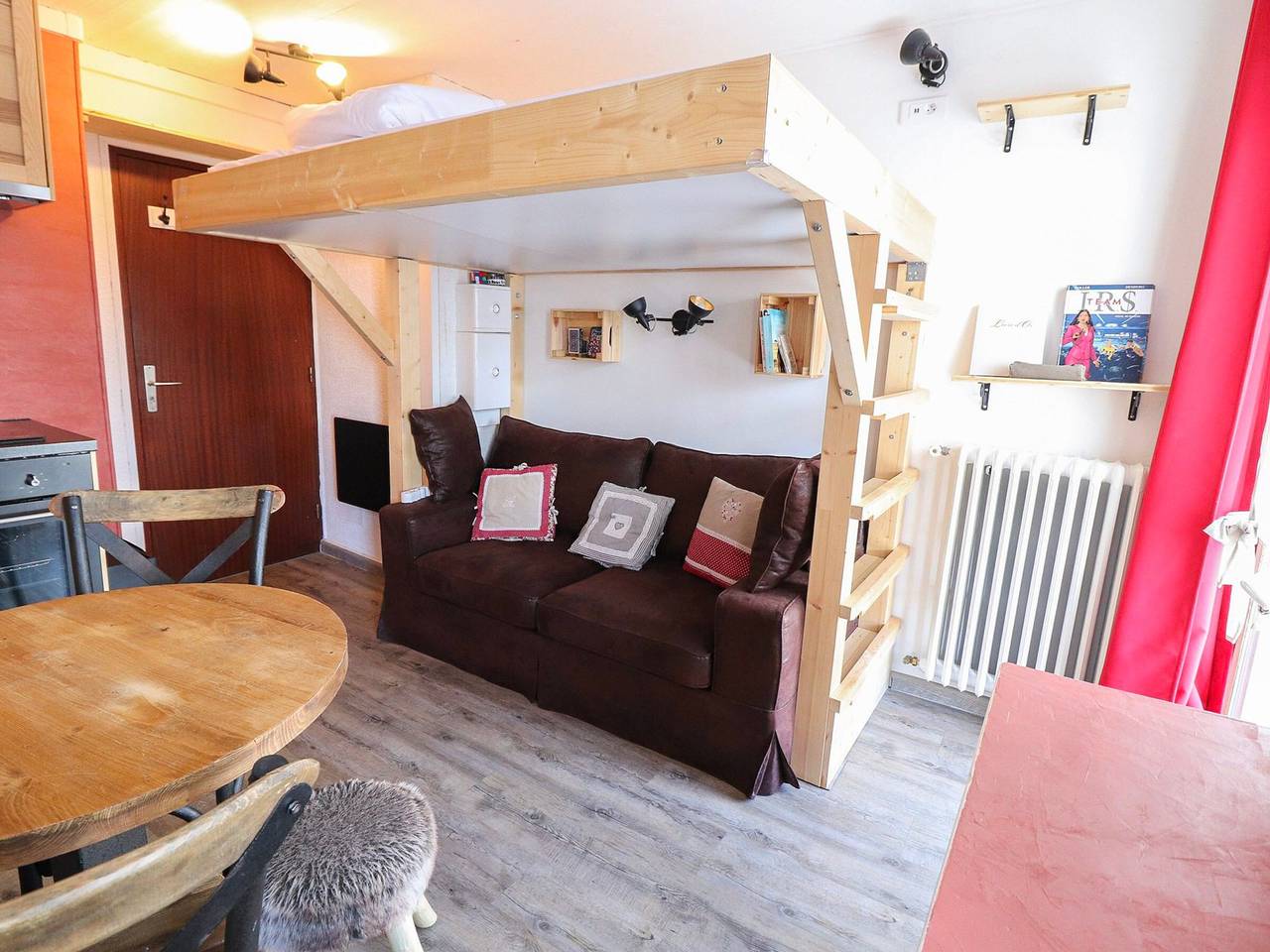 Estudio entero, Estudio Luminoso Cerca de Pistas y Comercios con Balcón y Bañera Japonesa in Tignes, Parque Nacional de Vanoise