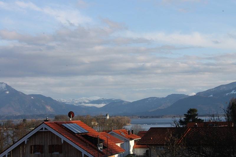 Ganze Ferienwohnung, Ferienwohnung Heitauer - Ferienwohnung 40qm mit Balkon sowie Berg- und Seeblick in Gstadt am Chiemsee, Chiemsee