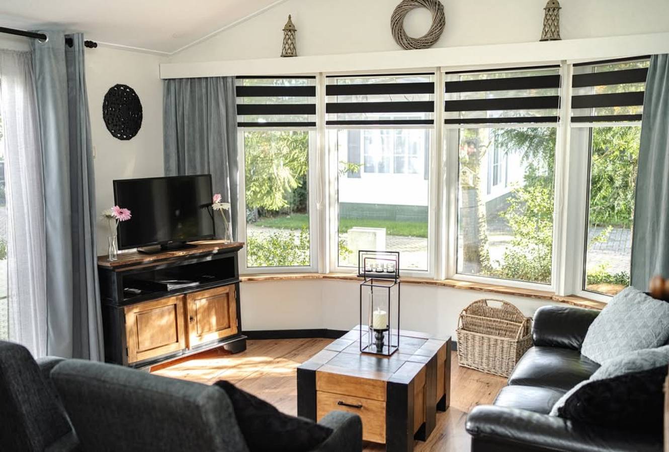 Sfeervol 4-persoons chalet Vlakbij het bos nabij Voorthuizen in Putten, Veluwe