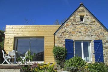 Gîte pour 4 personnes, avec terrasse et jardin à Roscanvel