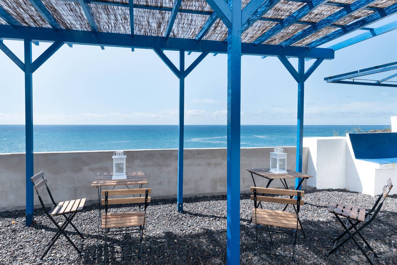 Ganze Wohnung, Ferienwohnung 'La Bayana - 1' mit Meerblick, Gemeinschaftspool und Wi-Fi in Puerto Naos, Los Llanos de Aridane