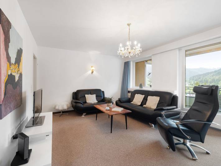 Vakantiewoning voor 7 personen, met balkon in Davos