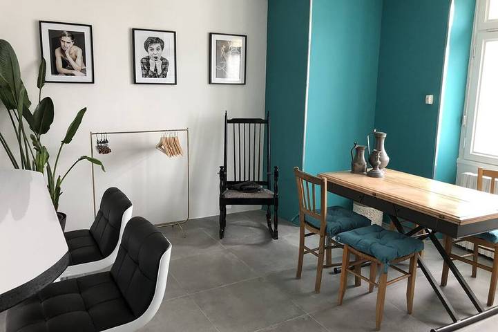 Gîte pour 4 personnes, avec jardin dans Thermes Marins de Saint-Malo