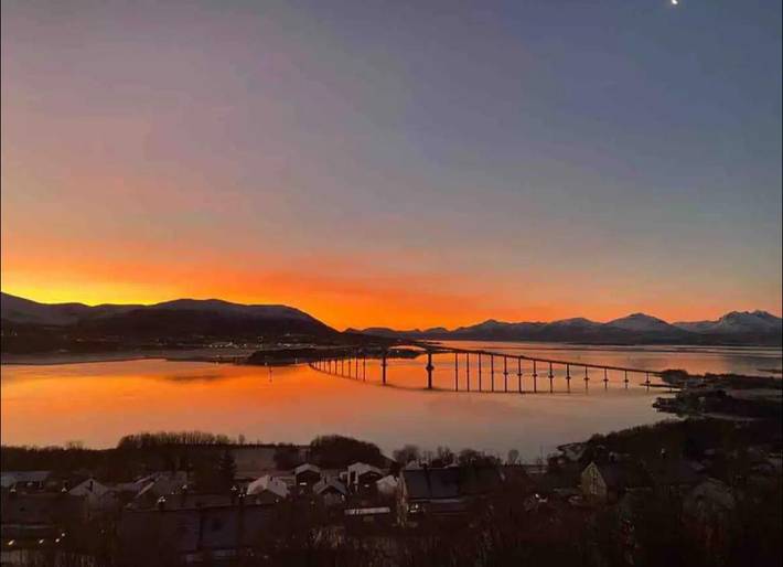 Ferienwohnung für 4 Personen, mit Garten und Ausblick