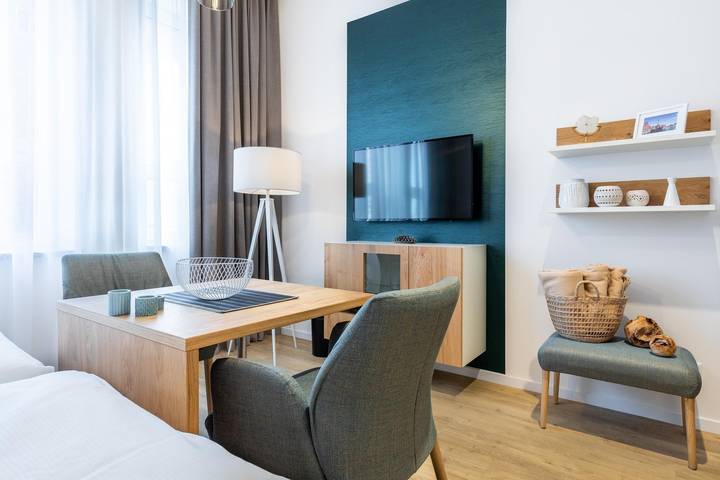 Studio für 2 Personen, mit Sauna in Wismar - 4