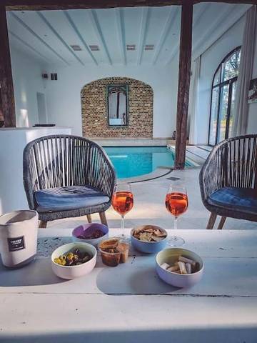 Gîte pour 6 personnes, avec terrasse et piscine à Ramillies