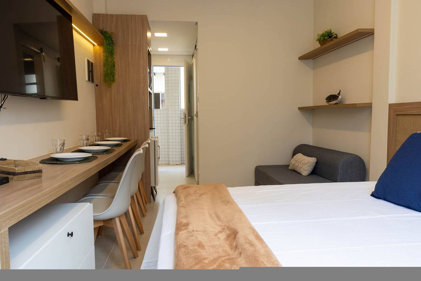 Ganze Wohnung, Confortável Apartamento com Wi-Fi, pé na areia in Santos, Baixada Santista