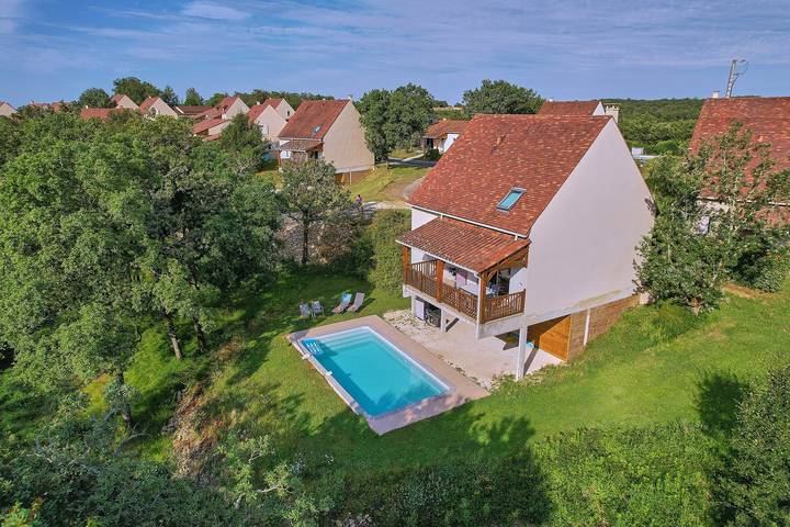 Domaine de Lanzac — Villa 8p. piscine individuelle in Lanzac, Quercy