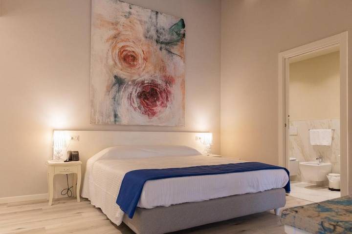 B&b per 4 persone, con Idromassaggio e Giardino nonché Piscina e Panorama a Mirandola