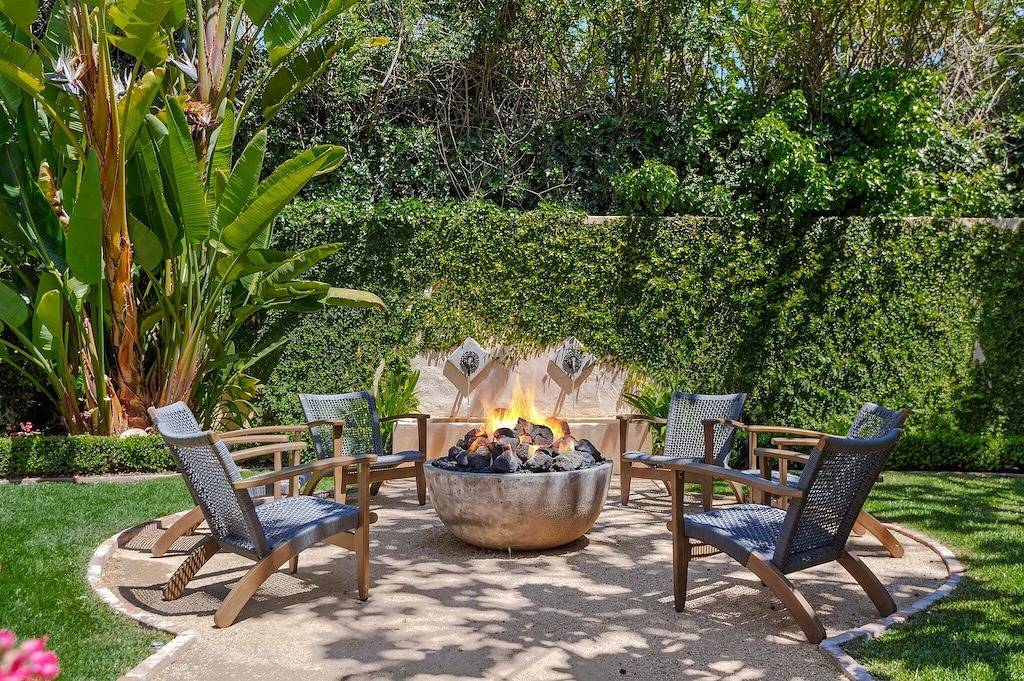 Serene and Private Home Within Montecito's Most Desirable Hedgerow Neighborhood in Montecito, Santa Barbara County