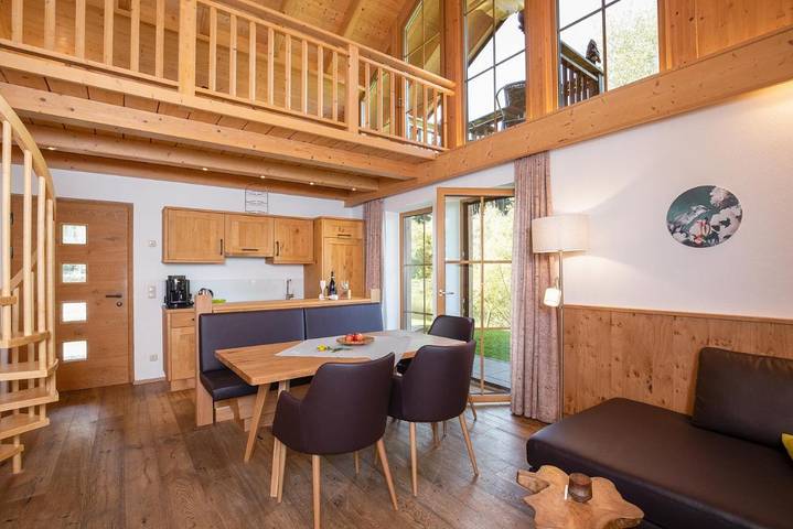 Chalet für 4 Personen, mit Sauna und Pool sowie Garten und Whirlpool im Berchtesgadener Land - 3