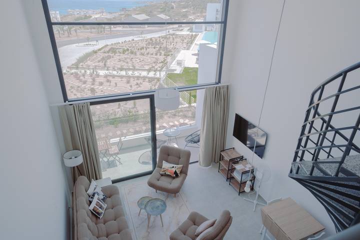 Vakantiewoning voor 4 personen, met tuin en uitzicht op zee in Noord-Cyprus