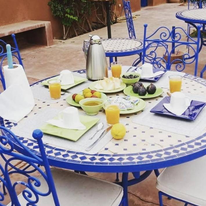 Maison d’hôte pour 2 personnes, avec vue ainsi que jardin et piscine à Tahannaout - 2