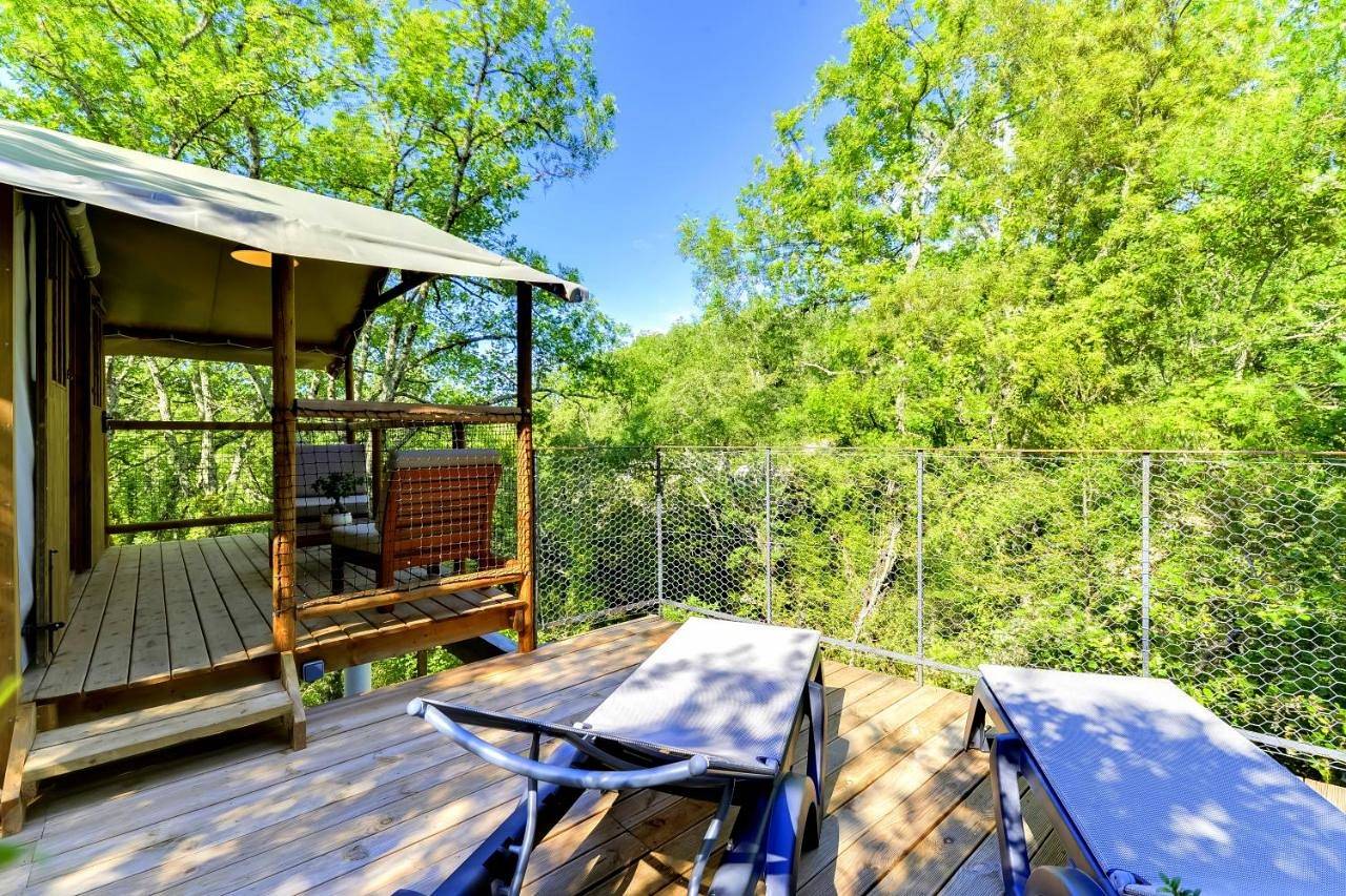 Cabanes Lodges Le Servière in Balazuc, Ardèche