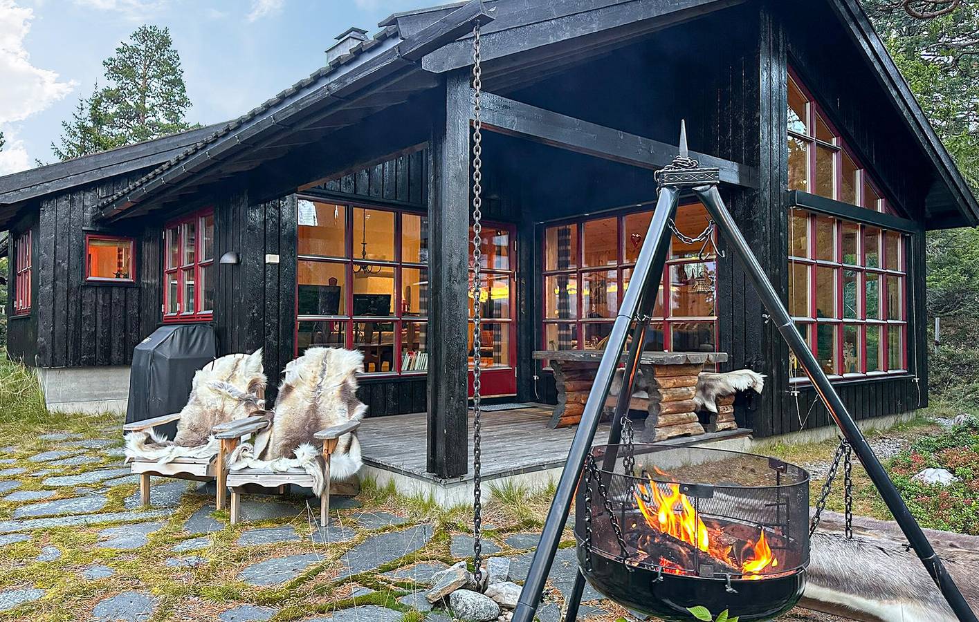 Ferienhaus für 7 Personen mit Garten in Kvitåvatn, Tinn