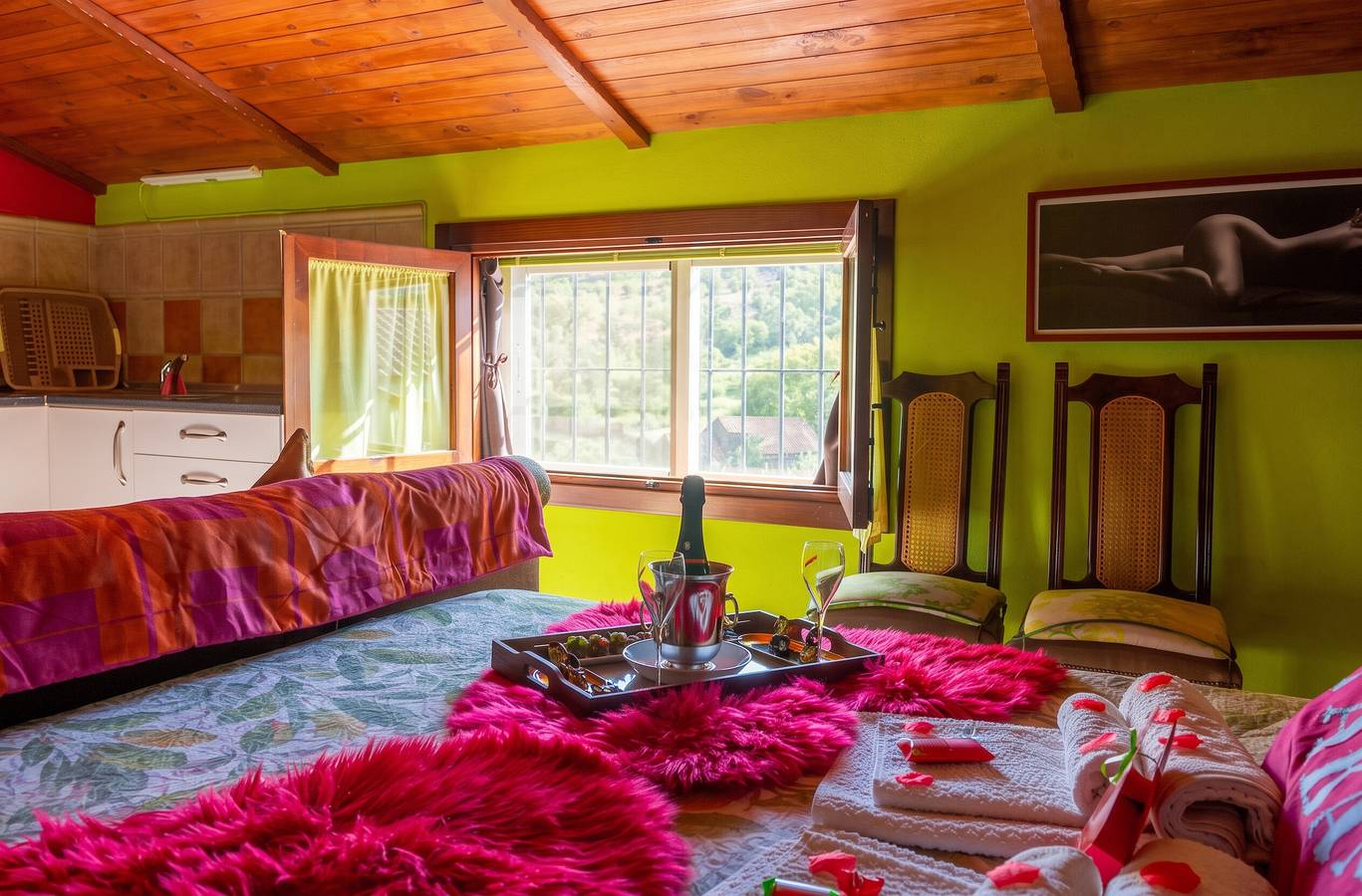 Gezellig studio in Valencia de Alcántara 25 m² mooie tuin, foto 8