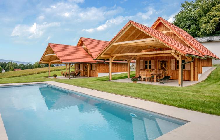 Ferienhaus für 5 Personen, mit Terrasse und Pool, kinderfreundlich in der Steiermark - 2