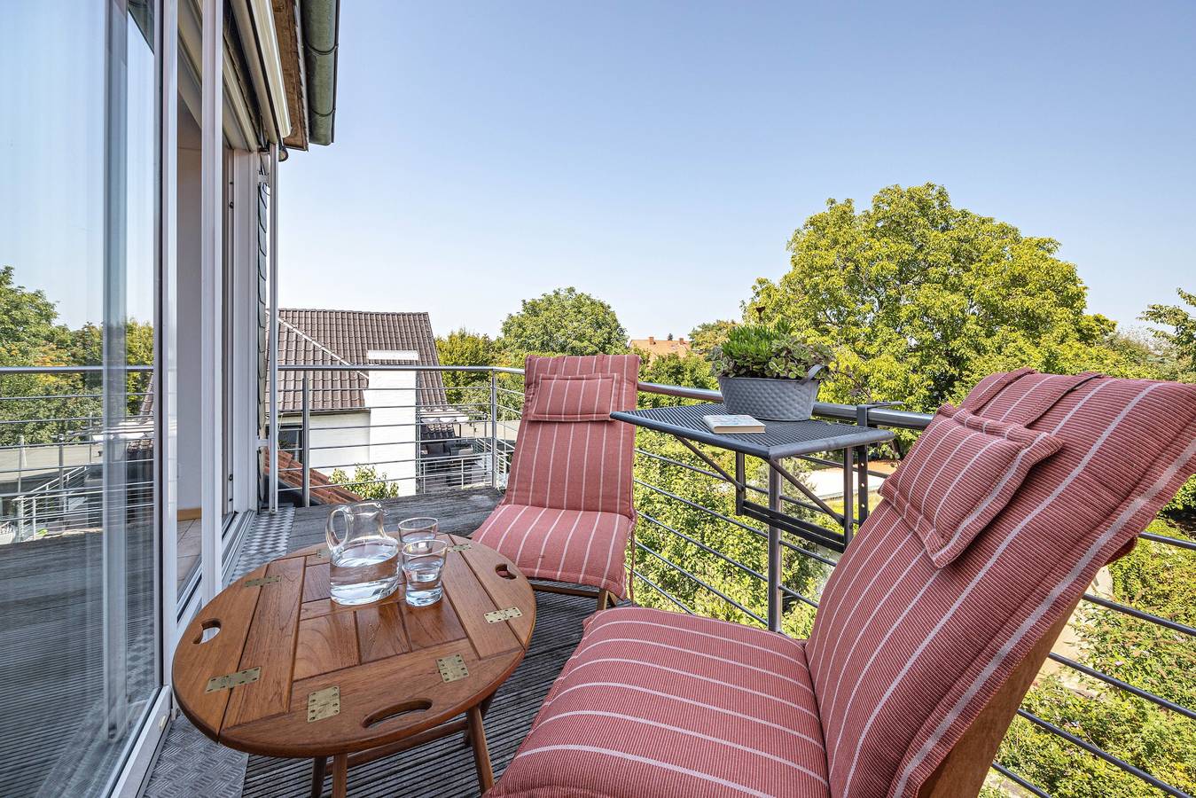 Appartement entier, Appartement 'Dachstübchen' avec balcon in Hagenburg, Arrondissement de Schaumbourg