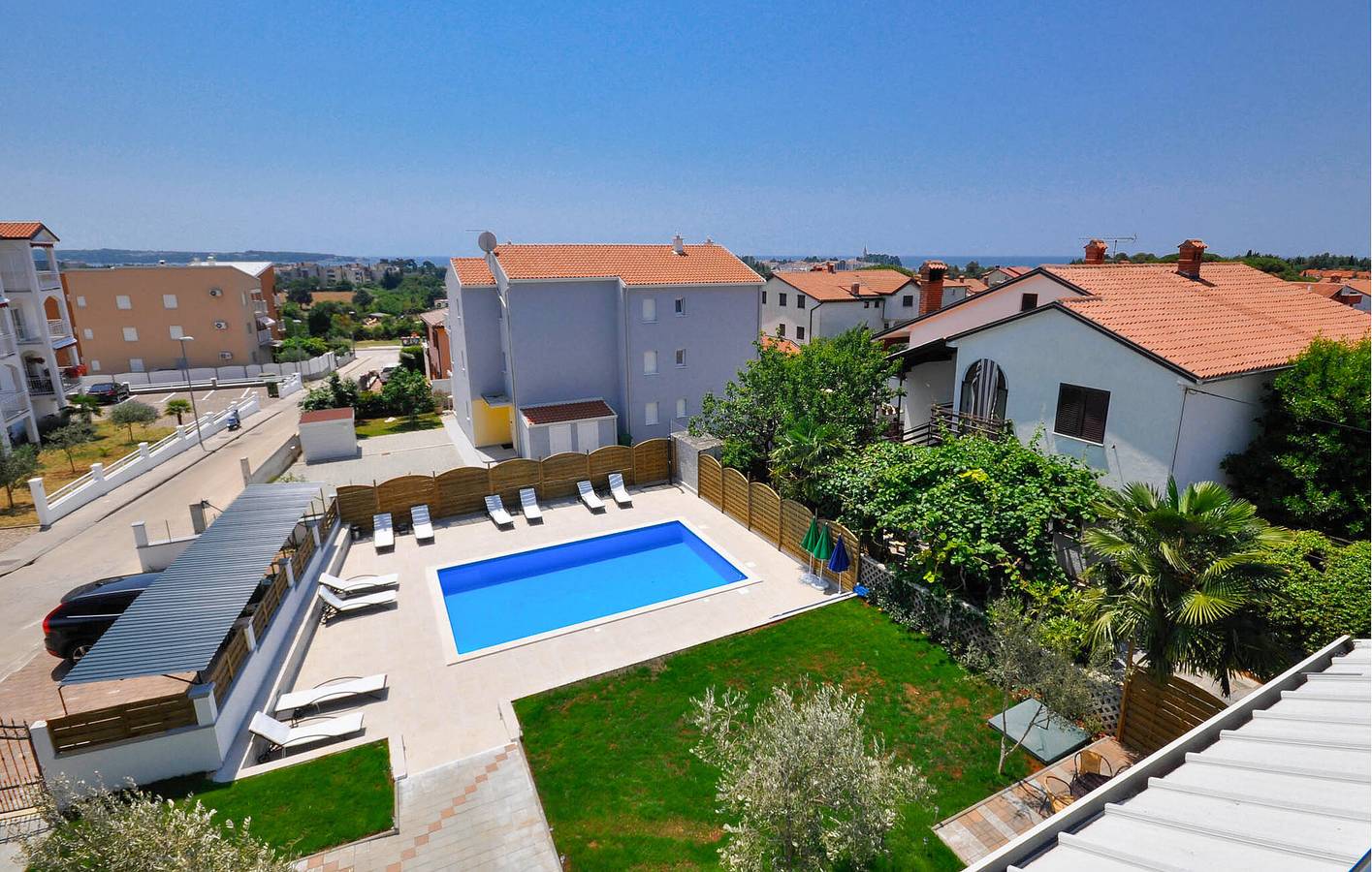 Cały apartament wypoczynkowy, Apartament wakacyjny dla 4 osób z basen in Novigrad, Umag i okolice