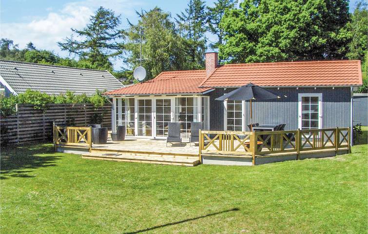 Ferienhaus für 5 Personen, mit Terrasse in Lyngsbæk Strand