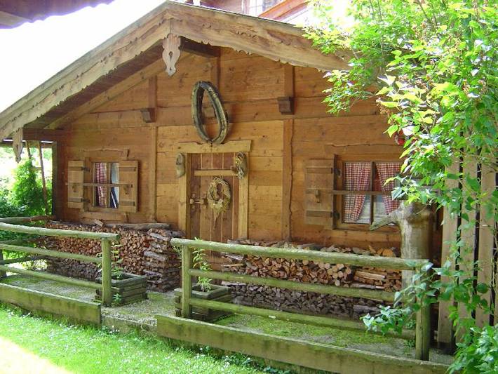 Appartement de vacances entier, Ferienwohnungen Almbrünnerl - Chiemgau Karte - Appartement St. Bartholomä pour 2 personnes, salon-chambre à coucher, balcon, 28 m². in Inzell, Alpes bavaroises