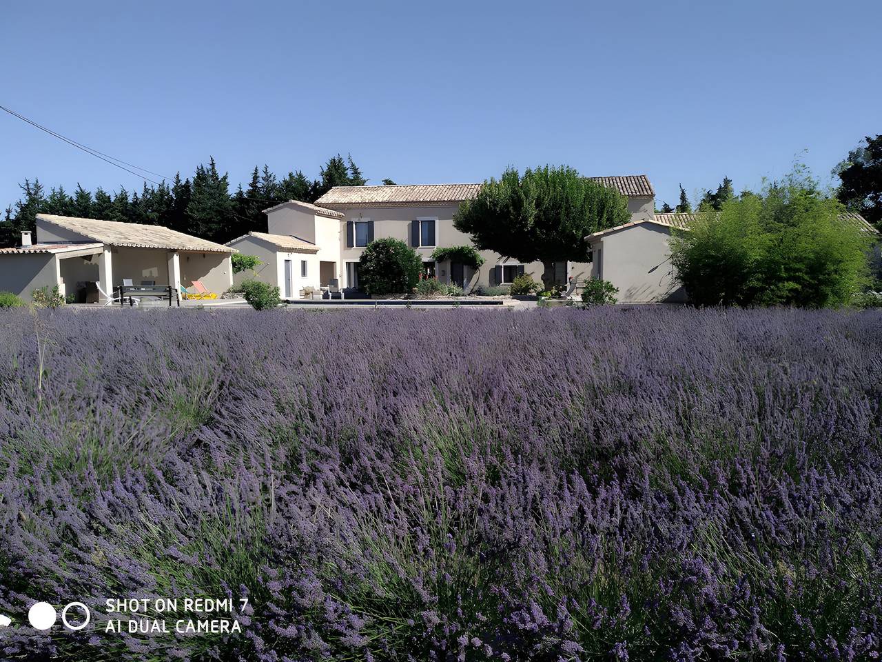 Bed & Breakfast 'Le Clapier' mit Gemeinschaftspool, Wlan und Klimaanlage in L'Isle-sur-la-Sorgue, Vaucluse