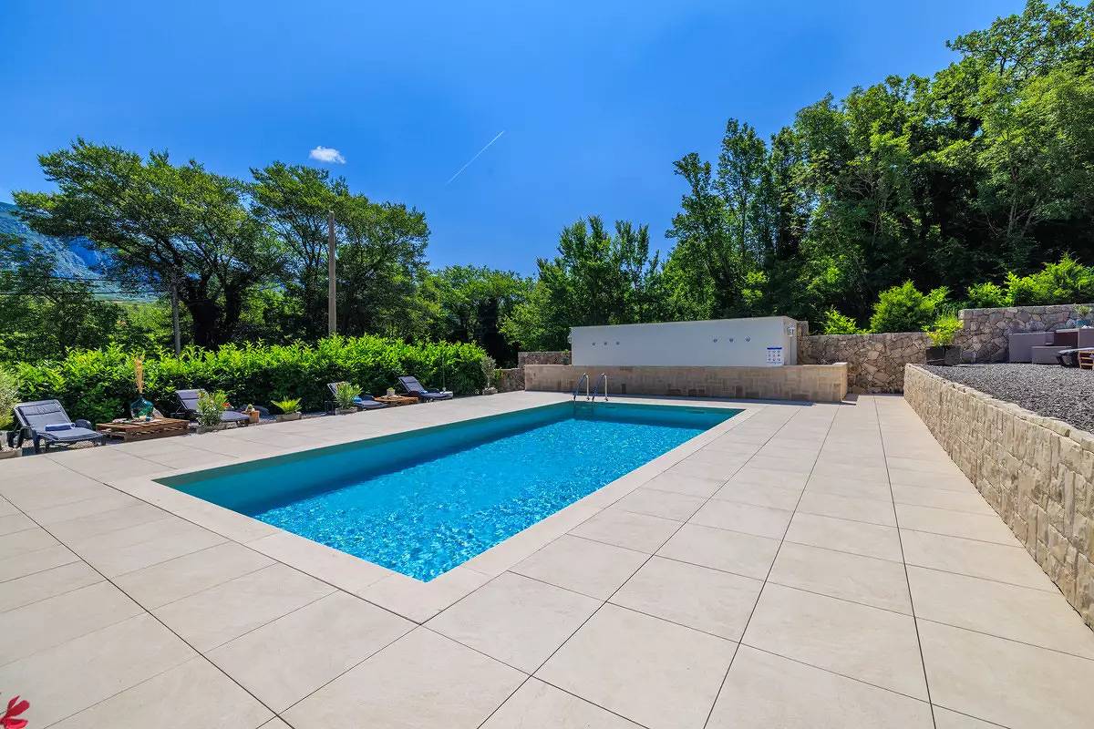 Geheel vakantieappartement, Apartment for 6 persons approx. 95 qm in Tribalj, Kvarner Bay (Crikvenica and the surrounding area) in Tribalj, Primorje-Gorski Kotar
