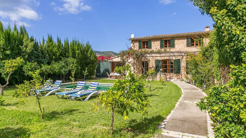 Luxus-Finca für 4 Personen, mit Terrasse und Garten sowie Pool in Sóller - 4