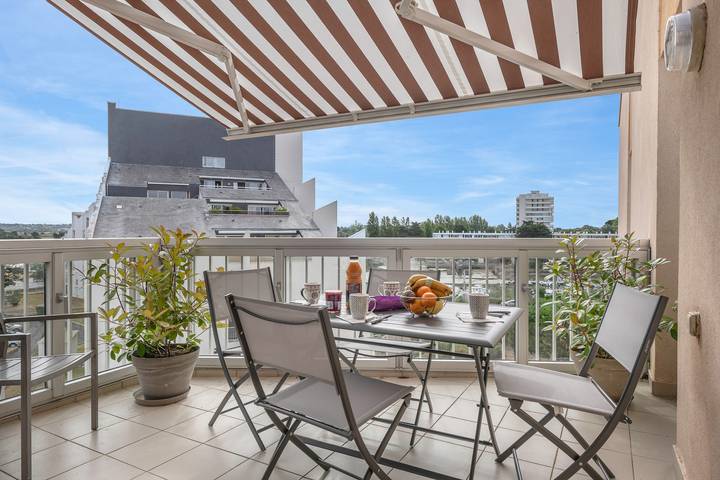 Appartement de vacances pour 4 personnes, avec Balcon et Terrasse