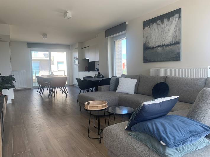 Vacation rental for 4 people, with balcony/terrace and terrace, kid friendly in Belgian Coast