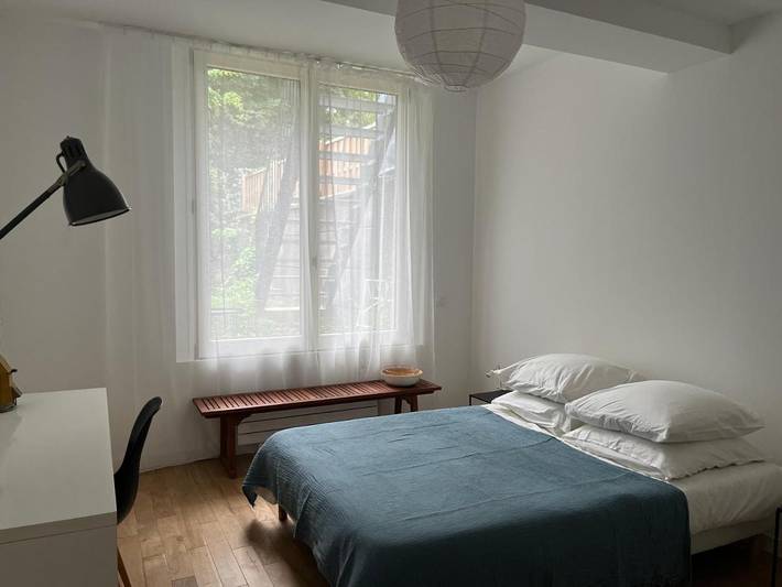 Location de vacances pour 6 personnes, avec Balcon et Terrasse ainsi que Jardin et Vue dans Paris Metro Gallieni