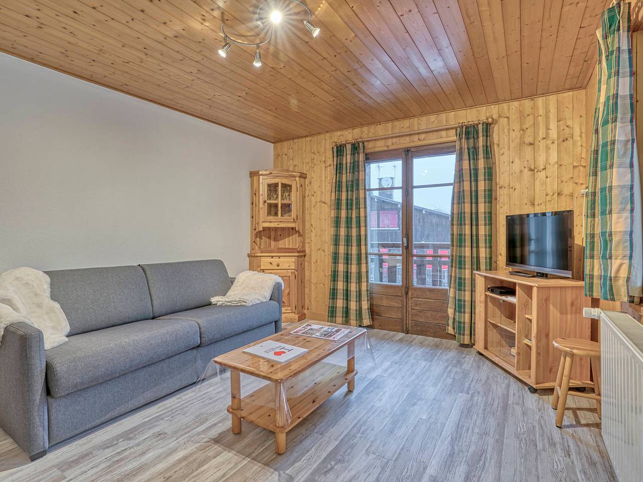 Apartamento entero, Alquiler - Cómodo apartamento de 1 dormitorio en el centro de Megève con balcón y todas las comodidades in Megève, Pays du Mont-Blanc