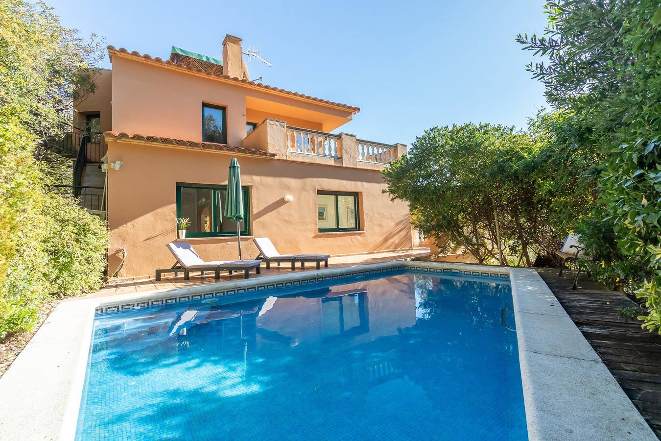 Villa für 4 Personen mit Terrasse in Sa Riera, Begur