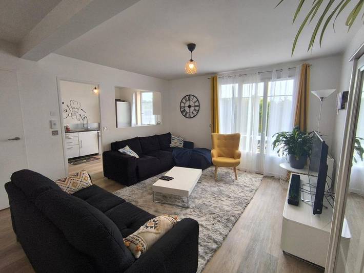 Maison de vacances pour 6 personnes, avec jardin
