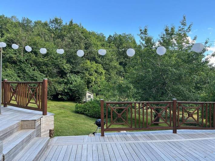 Location de vacances pour 6 personnes, avec vue et jardin à Lanquais - 3