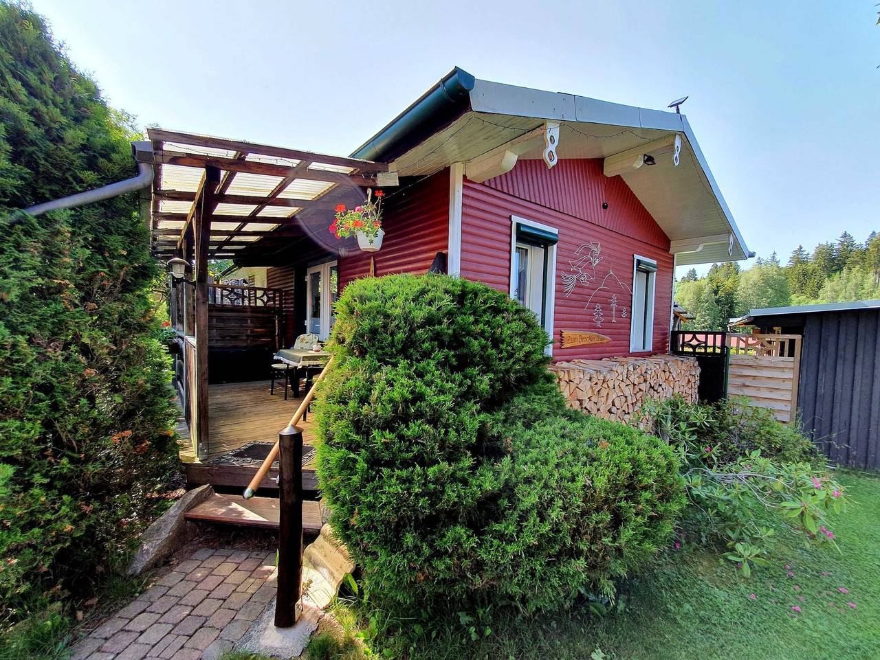 Ganze Ferienwohnung, Ferienbungalow Zum Brocken in Trautenstein, Harzvorland
