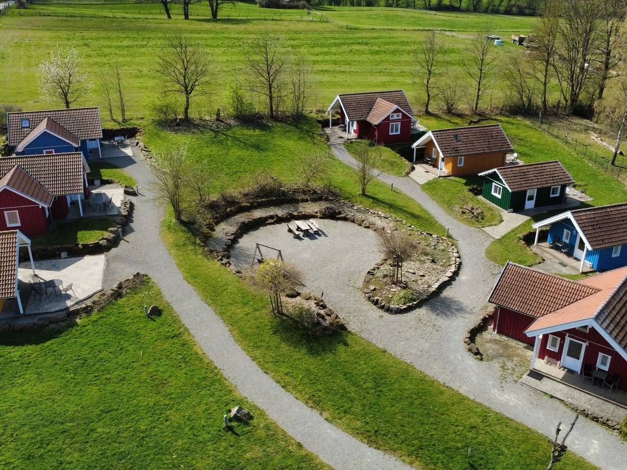 Mitteltalhof - Nr.3 Grünes Haus in Kaufungen, Hessisches Bergland