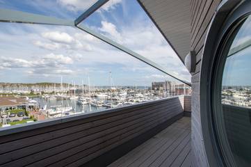Ferienwohnung für 6 Personen, mit Ausblick und Sauna sowie Balkon in Neustadt in Holstein