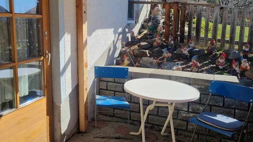 Ferienwohnung für 3 Personen, mit Garten, mit Haustier