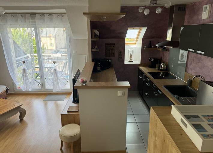 Gîte pour 6 personnes, avec balcon à Port-en-Bessin-Huppain - 3